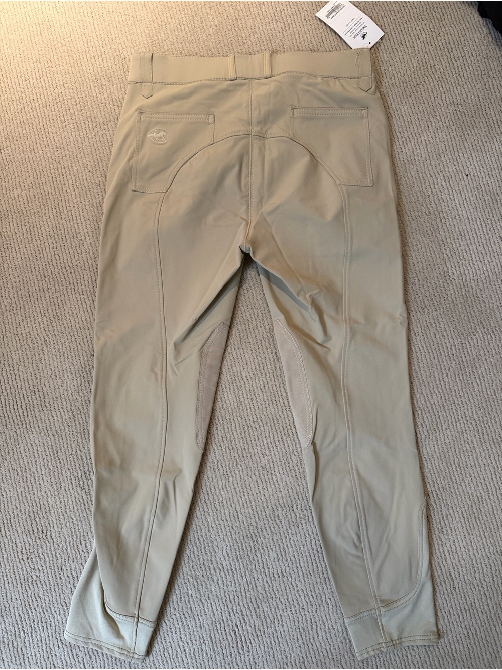 Piper by SmartPak Women’s Evolution Tan Riding Breeches 34L New w/tags